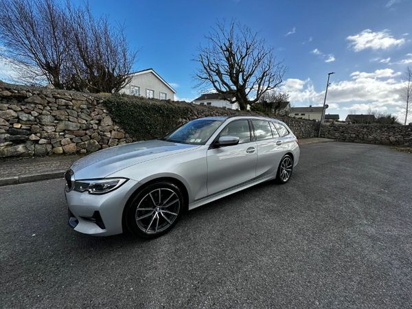 BMW 3-Series Estate, Diesel, 2020, Silver