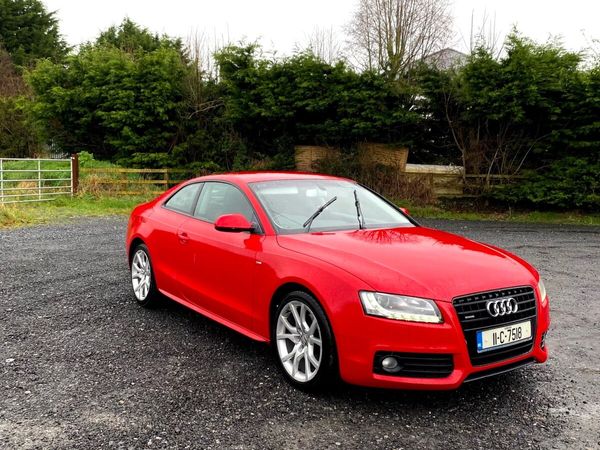 Audi A5 Coupe, Diesel, 2011, Red