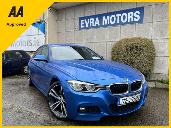 BMW 3-Series Saloon, Hybrid, 2017, Blue