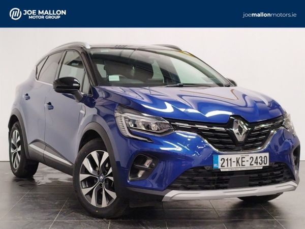 Renault Captur Hatchback, Petrol Plug-in Hybrid, 2021, Blue