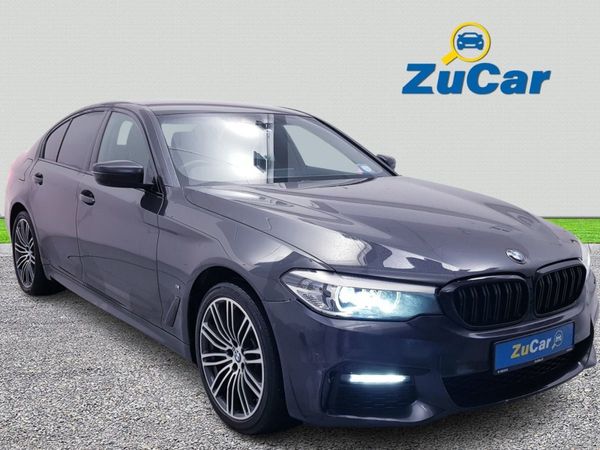BMW 5-Series Saloon, Petrol Plug-in Hybrid, 2020, Grey