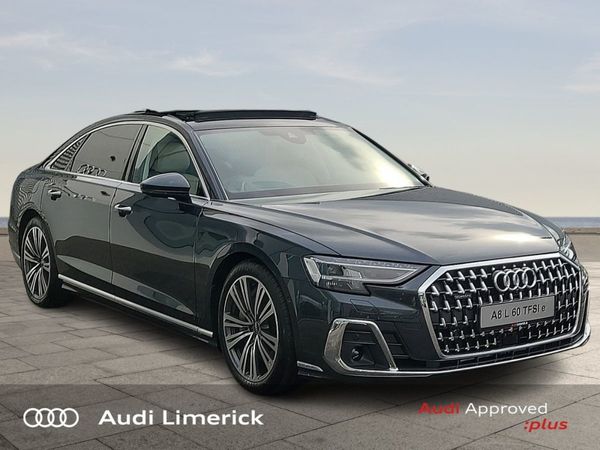 Audi A8 Saloon, Petrol Plug-in Hybrid, 2024, Grey