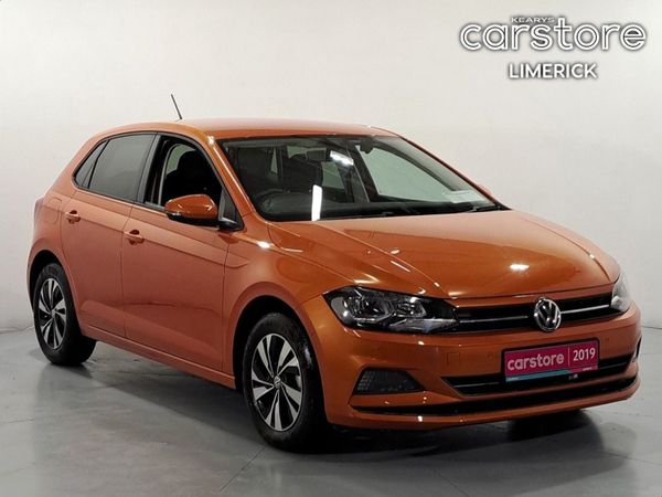 Volkswagen Polo Hatchback, Petrol, 2019, Orange