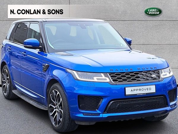 Land Rover Range Rover Sport SUV, Petrol Plug-in Hybrid, 2022, Blue
