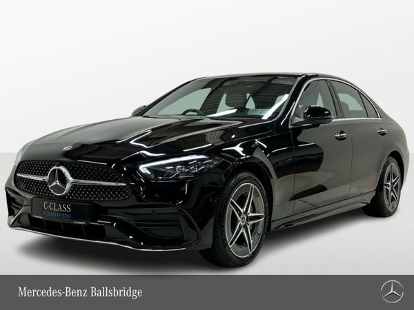 Mercedes-Benz C-Class Saloon, Petrol Plug-in Hybrid, 2024, Black