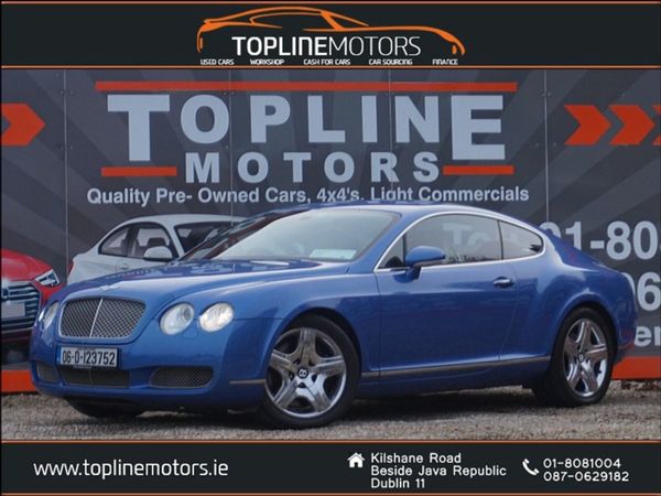 Bentley Continental Coupe, Petrol, 2006, Blue