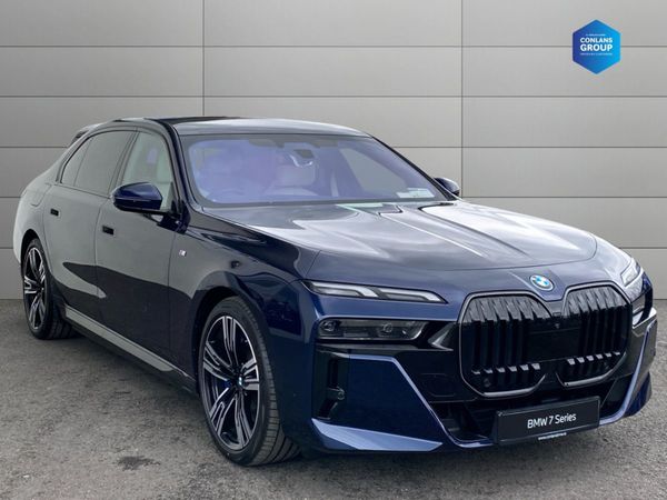 BMW 7-Series Saloon, Petrol Hybrid, 2024, Blue