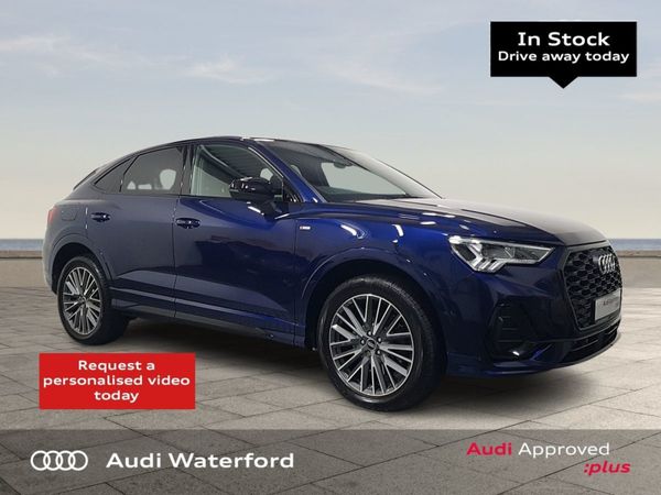Audi Q3 SUV, Petrol Plug-in Hybrid, 2023, Blue