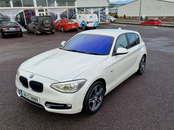 BMW 1-Series Hatchback, Petrol, 2014, White