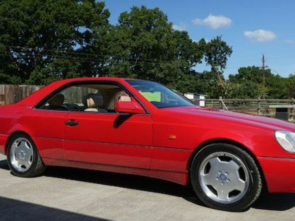 Mercedes-Benz S-Class Coupe, Petrol, 1993, Red