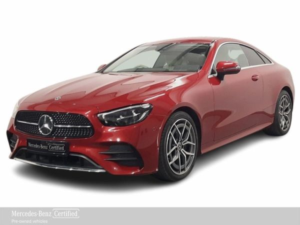 Mercedes-Benz E-Class Coupe, Diesel, 2023, Red