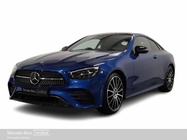 Mercedes-Benz E-Class Coupe, Diesel, 2022, Blue