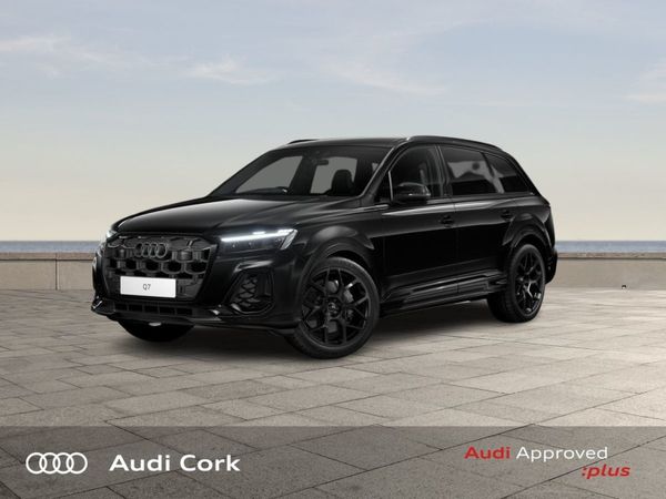 Audi Q7 SUV, Petrol Plug-in Hybrid, 2024, Black