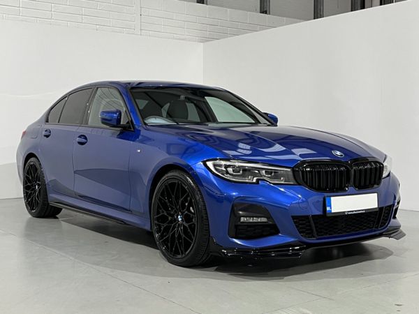BMW 3-Series Saloon, Petrol Hybrid, 2020, Blue