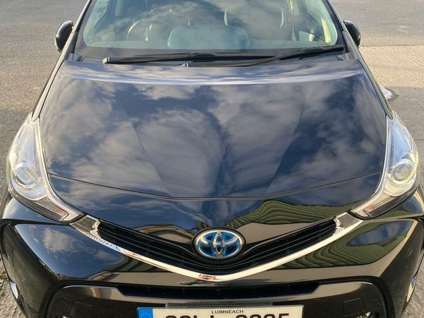 Toyota Prius MPV, Petrol Hybrid, 2020, Black