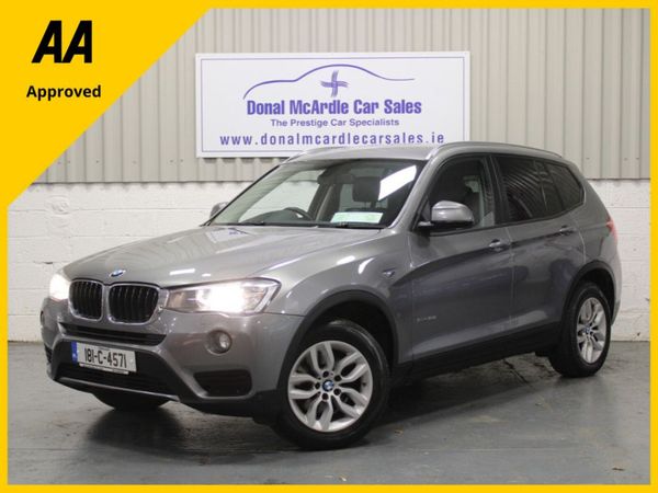 BMW X3 SUV, Diesel, 2018, Grey