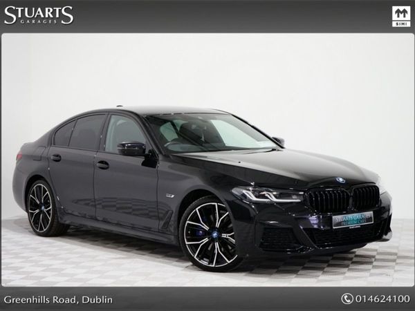 BMW 5-Series Saloon, Hybrid, 2023, Black