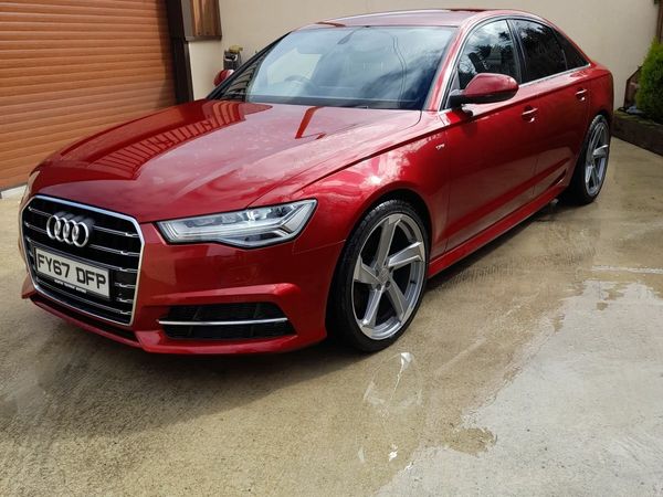 Audi A6 Saloon, Diesel, 2017, Red