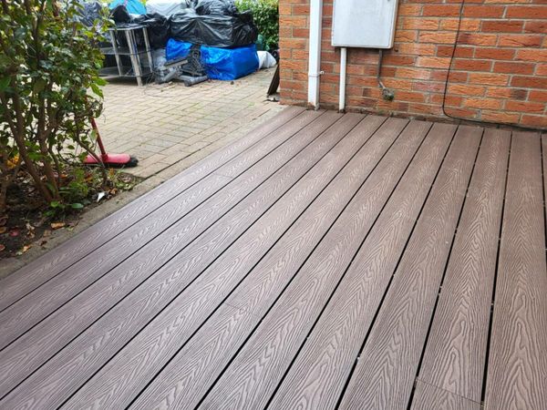 Composite decking for sale in Co. Dublin for €1 on DoneDeal
