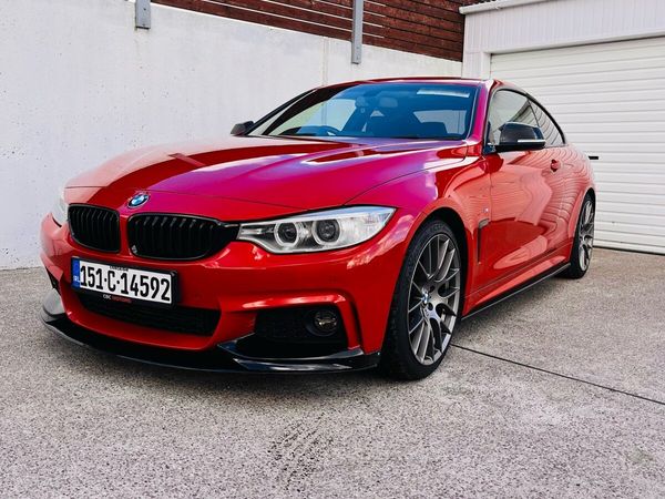 BMW 4-Series Coupe, Petrol, 2015, Red
