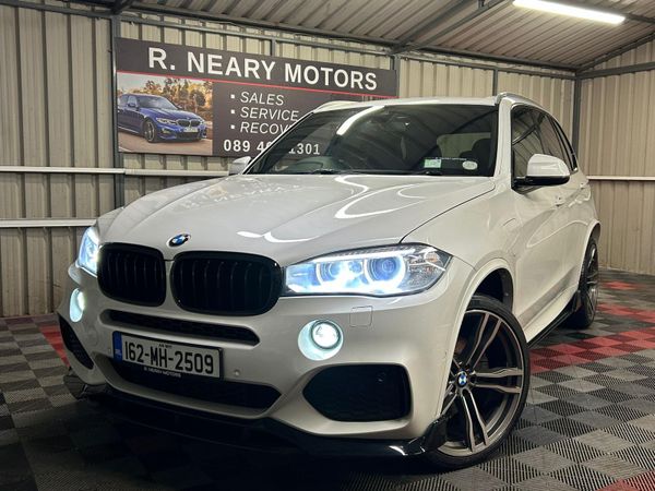 BMW X5 SUV, Petrol Plug-in Hybrid, 2016, White