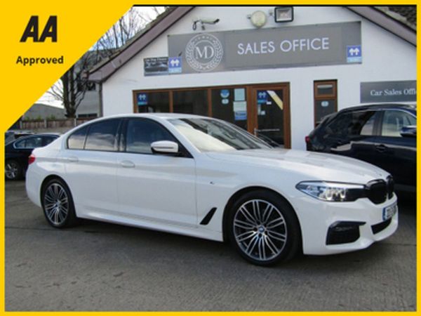 BMW 5-Series Saloon, Diesel, 2020, White