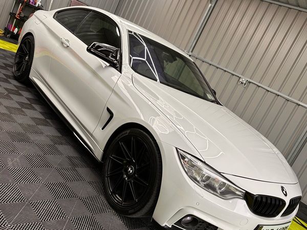 BMW 4-Series Coupe, Diesel, 2014, White
