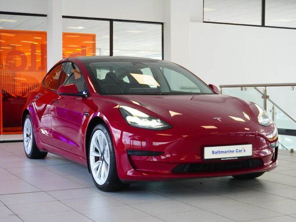 Tesla MODEL 3 , Electric, 2022, Red