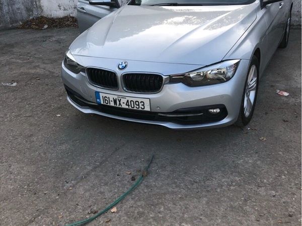 BMW 3-Series Saloon, Petrol Plug-in Hybrid, 2016, Silver