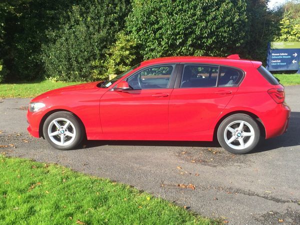 BMW 1-Series Hatchback, Diesel, 2016, Red
