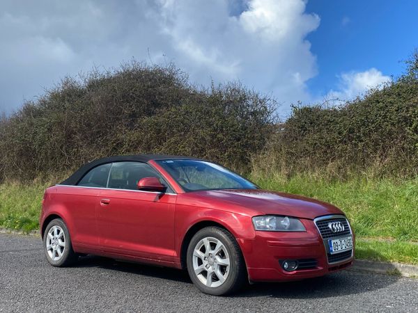 Audi A3 Convertible, Diesel, 2009, Red