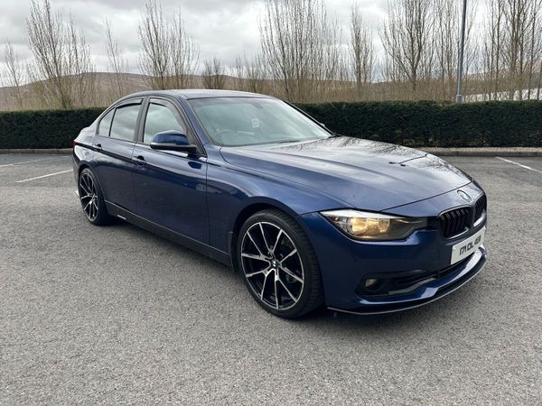 BMW 3-Series Saloon, Diesel, 2017, Blue