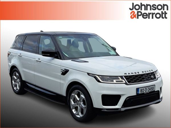 Land Rover Range Rover Sport SUV, Petrol Plug-in Hybrid, 2018, White