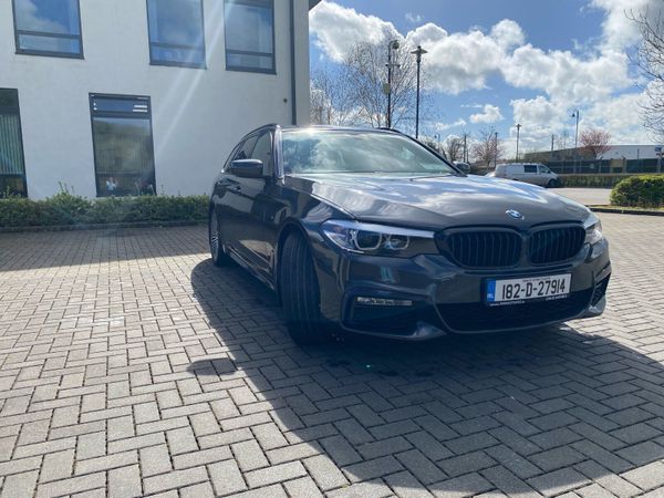 BMW 5-Series Estate, Diesel, 2018, Grey