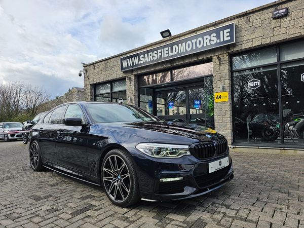 BMW 5-Series Saloon, Diesel, 2018, Black