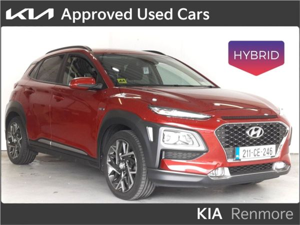 Hyundai KONA MPV, Hybrid, 2021, Red