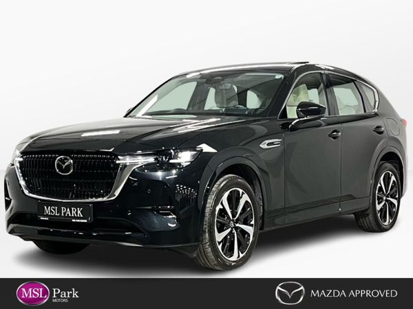 Mazda CX-60 SUV, Petrol Plug-in Hybrid, 2023, Black