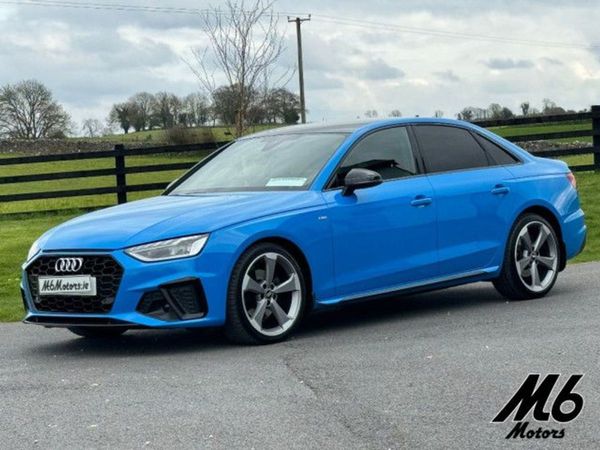Audi A4 Saloon, Diesel, 2020, Blue