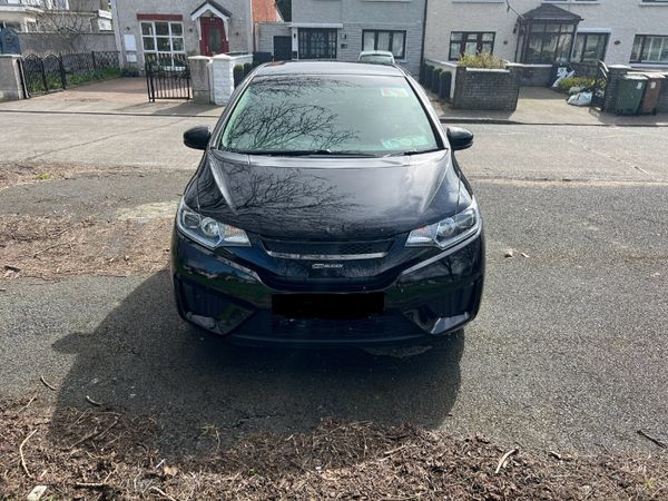 Honda Fit Hatchback, Petrol Hybrid, 2015, Black