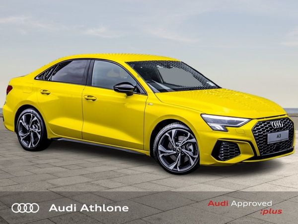 Audi A3 Saloon, Diesel, 2021, Yellow