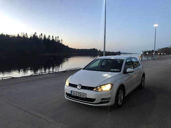 Volkswagen Golf Hatchback, Diesel, 2015, White