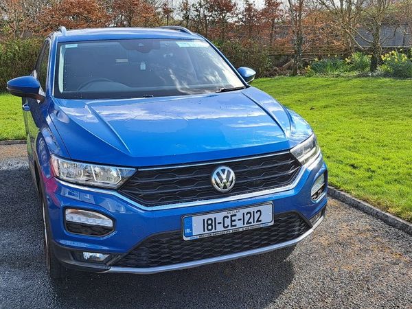 Volkswagen T-Roc SUV, Petrol, 2018, Blue