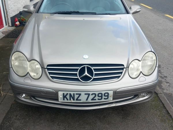 Mercedes-Benz CLK-Class Coupe, Diesel, 2004, Silver