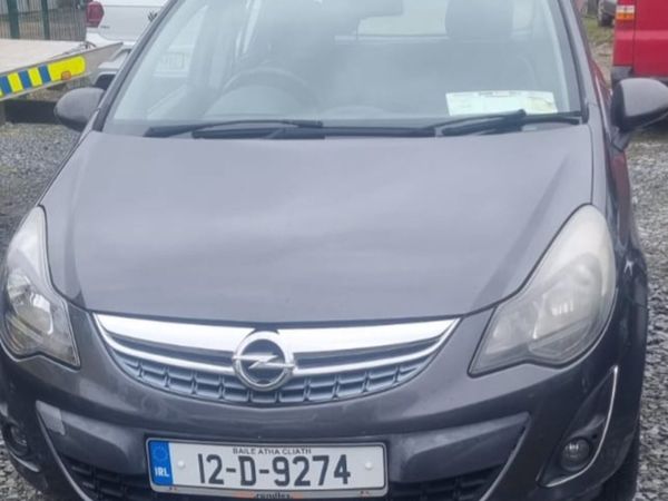 Opel Corsa Hatchback, Petrol, 2012, Grey