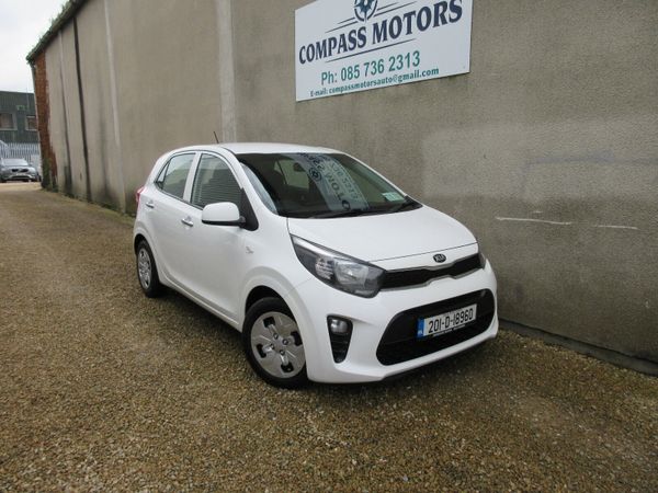 Kia Picanto Hatchback, Petrol, 2020, White