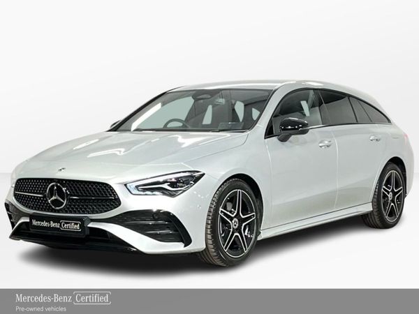 Mercedes-Benz CLA-Class Estate, Petrol Hybrid, 2023, Silver