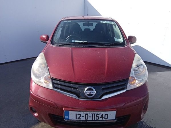 Nissan Note MPV, Diesel, 2012, Red