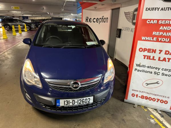 Opel Corsa Hatchback, Petrol, 2013, Blue