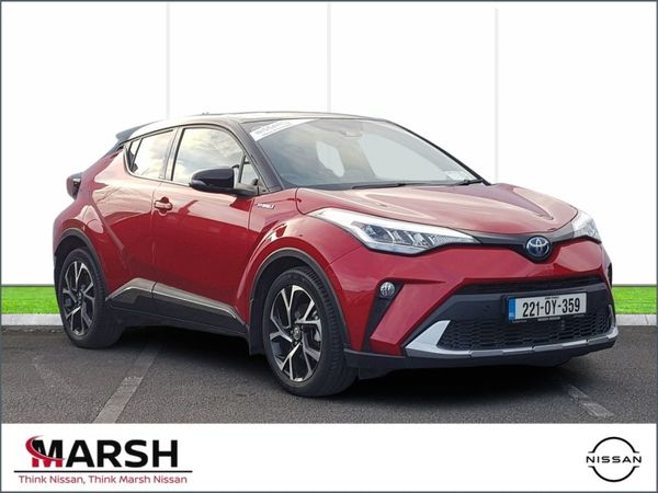 Toyota C-HR Hatchback, Petrol Hybrid, 2022, Red