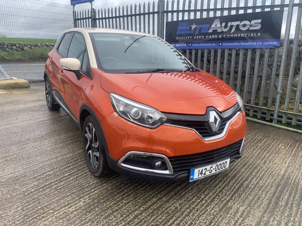 Renault Captur MPV, Petrol, 2014, Orange